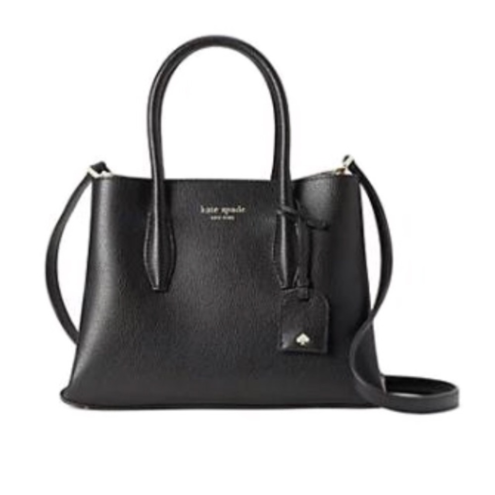 Kate Spade Small Eva satchel black hand bag purse